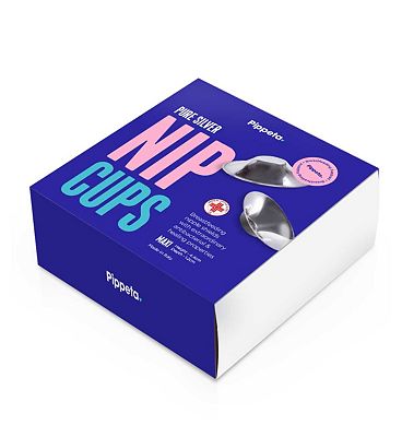 Pippeta Large Nip Cups Silver