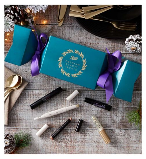 Boots Premium Beauty Christmas Treats Cracker - Teal - Limited Edition