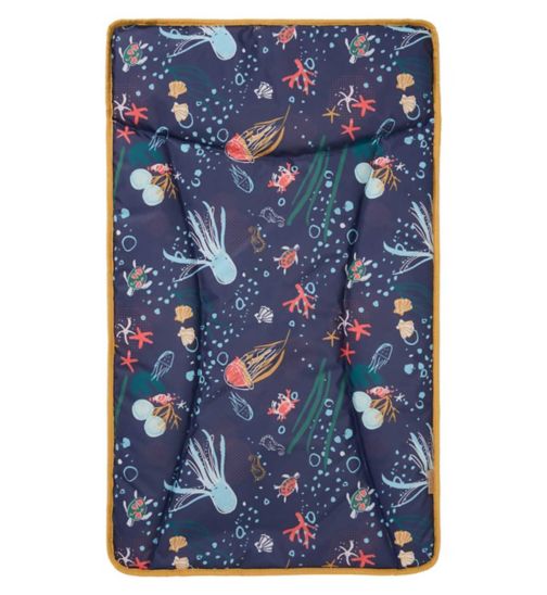 Tutti Bambini Changing Mat - Our Planet - Ocean Blue