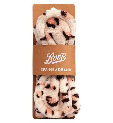 Boots Spa Leopard Print Headband