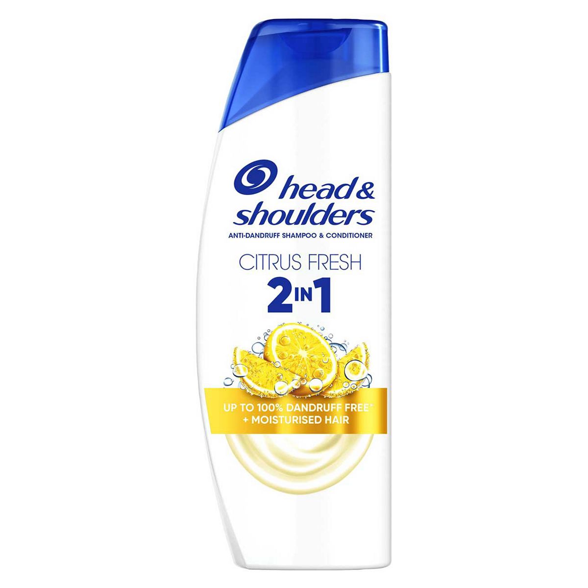 Head & Shoulders Citrus Fresh 2In1 Anti Dandruff Shampoo For Greasy Hair 330Ml. Daily Use