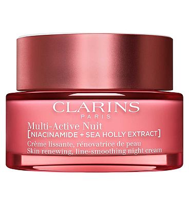 Click to view product details and reviews for Clarins Multi Active Night Cream Dry Skin.