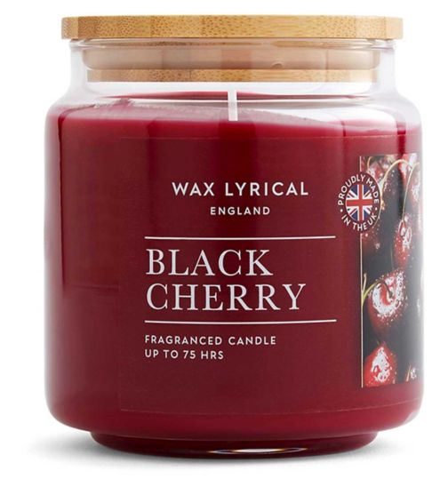 Wax Lyrical England Black Cherry Medium Jar