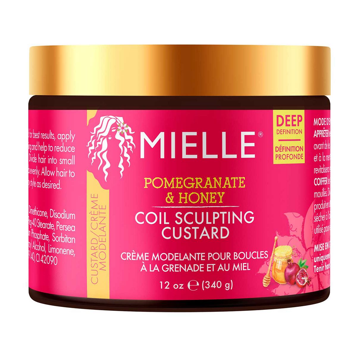 Mielle Pomegranate & Honey Coil Sculpting Custard