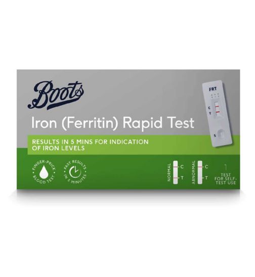 Boots Iron (Ferritin) Rapid Test