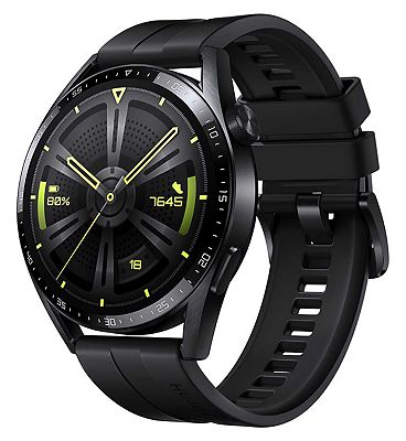 HUAWEI Watch GT3 46mm Smartwatch - Black Strap