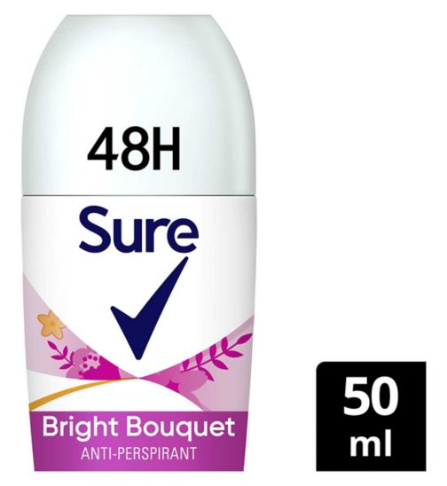 Sure Women Bright Bouquet Antiperspirant Deodorant Roll On 50ml