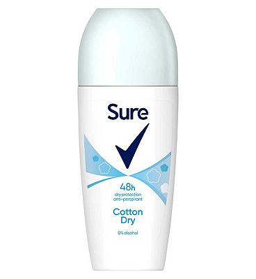 Sure Women Antiperspirant Roll On Cotton Dry 50 ml
