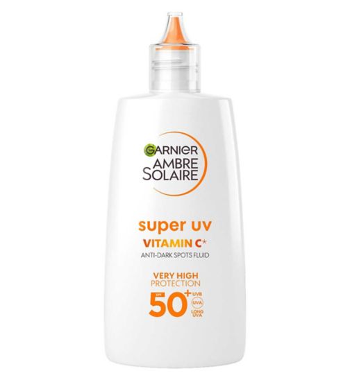 Garnier Ambre Solaire Super UV Vitamin Cg Facial SPF50+ Fluid 40ml