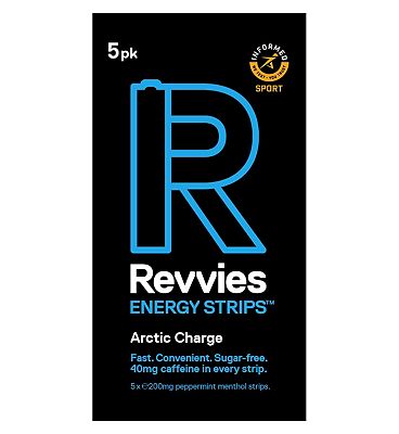 Revvies Energy Strips Arctic Charge - 5 Strips