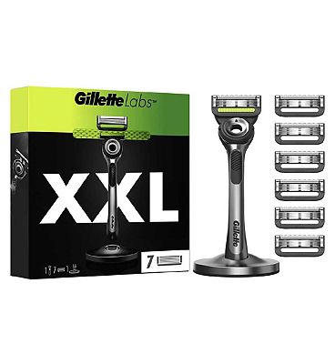 Gillette Labs With Exfoliating Bar Razor, 1 Handle - 7 Blades