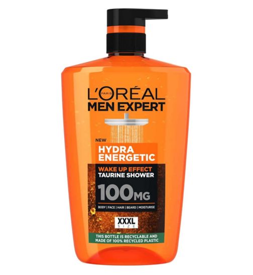 L'Oréal Men Expert Hydra Energetic Shower Gel Large XXL 1L