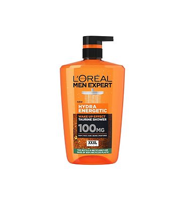 L'Oral Men Expert Hydra Energetic Shower Gel Large XXL 1L