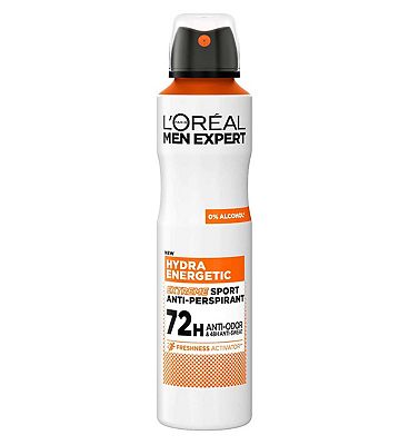 L'Oral Men Expert  Hydra Energetic Extreme Sport 72H Anti-Perspirant Deodorant 250ml