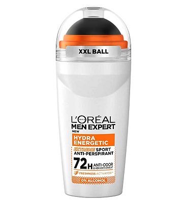 L'Oral Men Expert  Hydra Energetic Extreme Sport 72H Roll On Anti-Perspirant Deodorant 50ml