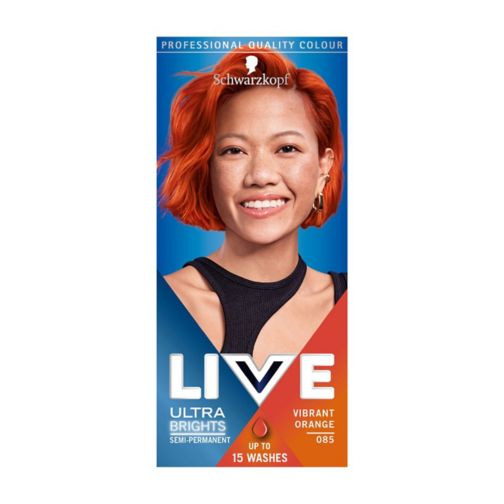 Schwarzkopf LIVE 085 Vibrant Orange Semi-permanent Hair Dye