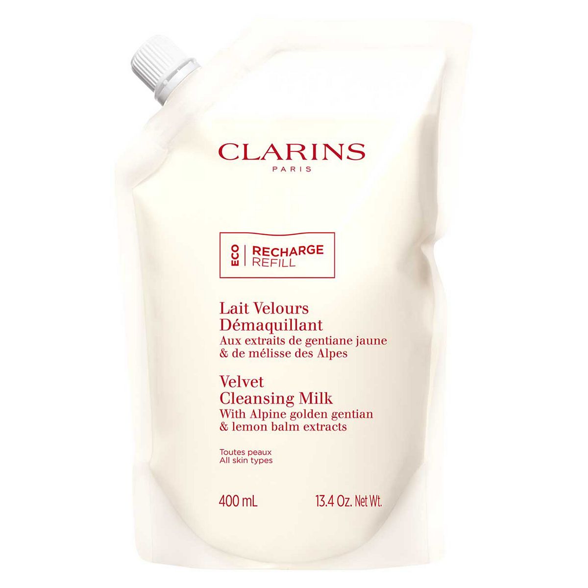 Clarins Velvet Cleansing Milk Refill 400ml Refill
