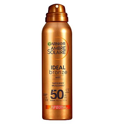 Garnier Ambre Solaire Ideal Bronze Tanning Mist SPF50 150ml