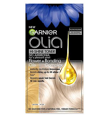 Garnier Olia Toner 10.01 After Bleach Platinum Blonde 243g