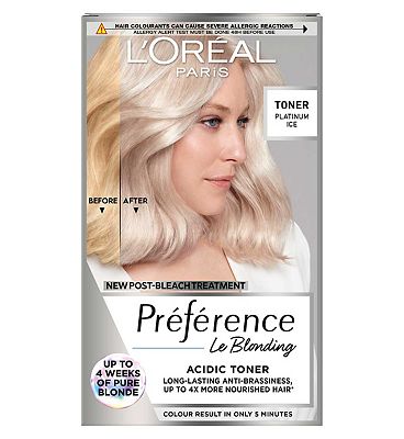 L'Oreal Prfrence Le Blonding Acidic Toner Platnium Ice 232g