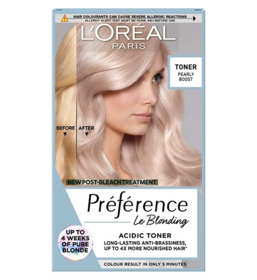 L'Oreal Préférence Le Blonding Acidic Toner Pearly Boost 232g