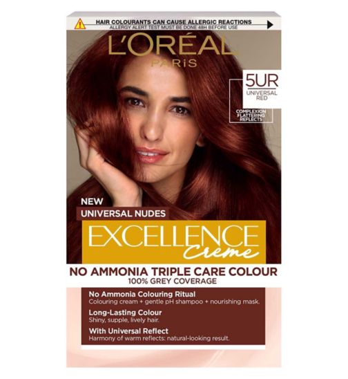 Loreal Excellence Universal Permanent Hair Dye Red 5UR 268g