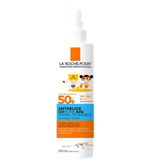 LA Roche-Posay Anthelios Uvmone 400 Dermo-Pediatrics Invisible Spray SPF50+ 200ml