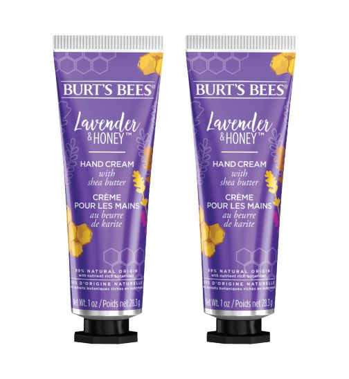 Burt's Bees Hand Bundle;Burt's Bees Hand Cream Lavendar & Honey 25g;Burt’s Bees® Moisturising Hand Cream with Shea Butter, Lavender & Honey, 1 Tube 28.3g
