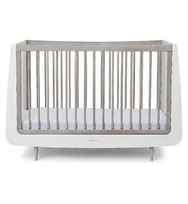 SnuzKot Skandi Cot Bed, The Natural Edit - Silver Birch