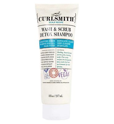 Curlsmith Wash & Scrub Detox Shampoo 237ml