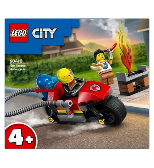 LEGO City Fire Rescue Motorcycle Vehicle Toy