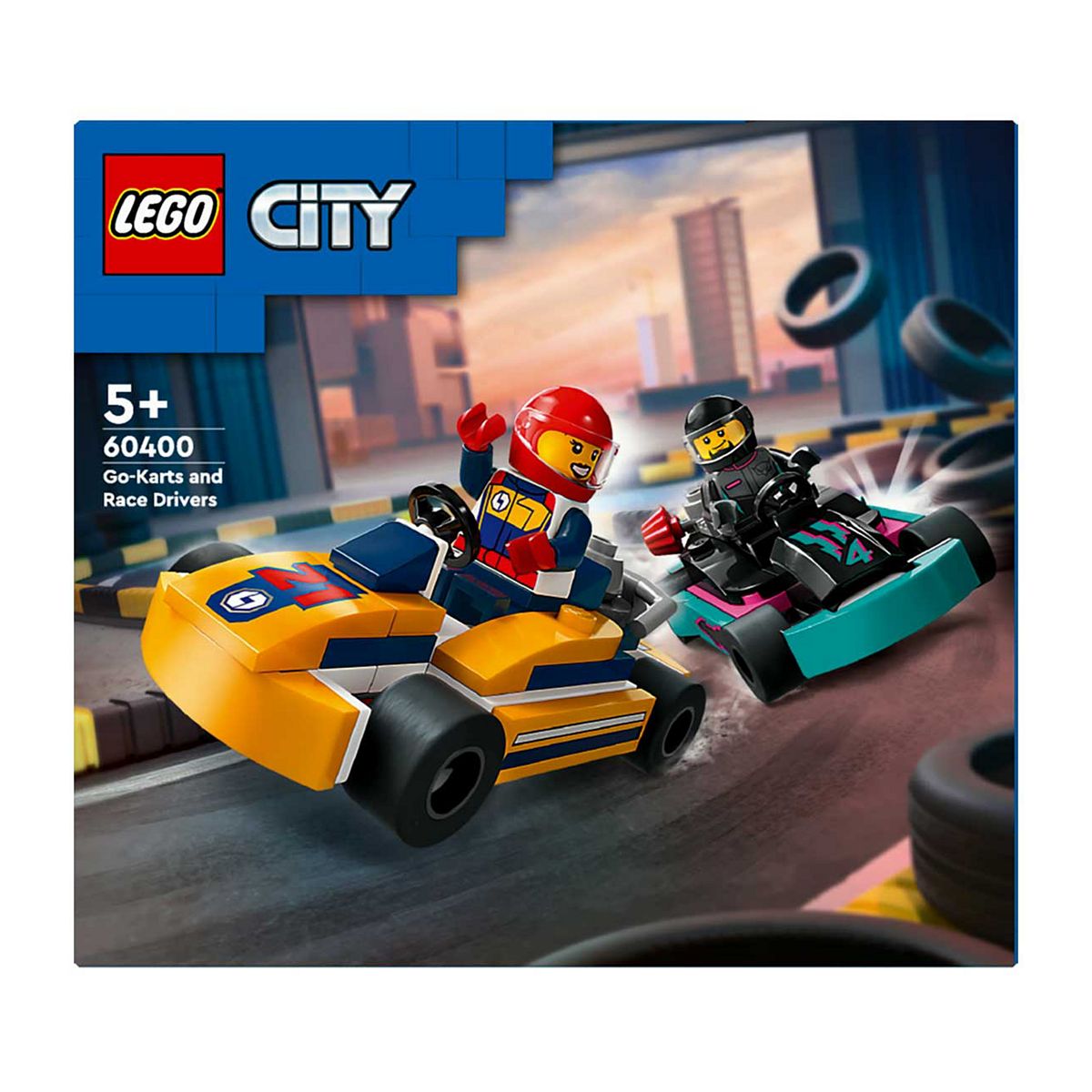Lego City Go-Karts And Race Drivers Toy Set