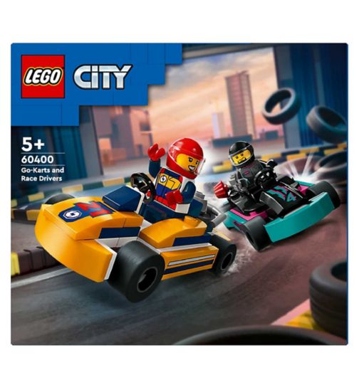 LEGO City Go-Karts and Race Drivers Toy Set
