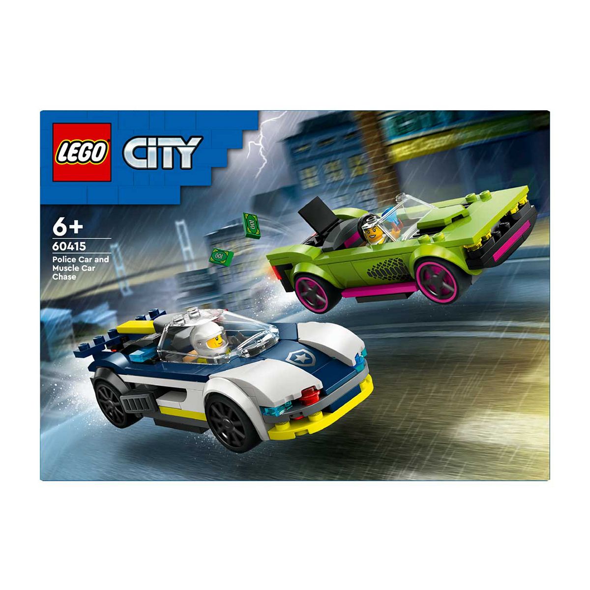 Lego City Police Car And Muscle Chase Set