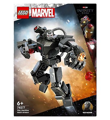 LEGO Marvel War Machine Mech Armour Figure Toy