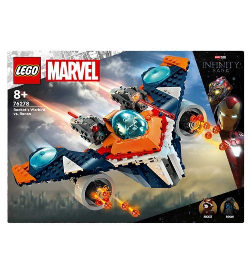 LEGO Marvel Rocket’s Warbird vs. Ronan Set