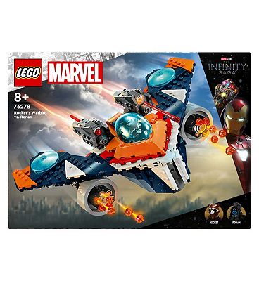 LEGO Marvel Rockets Warbird vs. Ronan Set