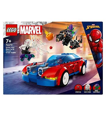 LEGO Marvel Spider-Man Race Car & Venom Green Goblin