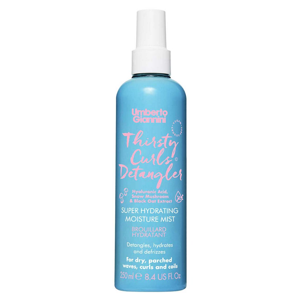 Umberto Giannini Thirsty Curls Detangler250 ml, 250ml