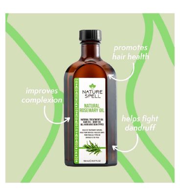 Nature Spell Rosemary Oil For Hair 150ml (17)