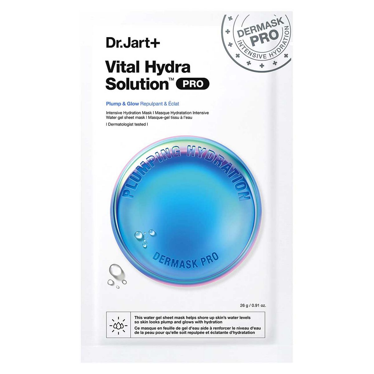 Dr Jart Vital Hydra Solution Pro Hydrating Sheet Mask