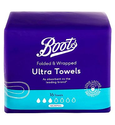 Boots Everyday Ultra Towels Normal 16s