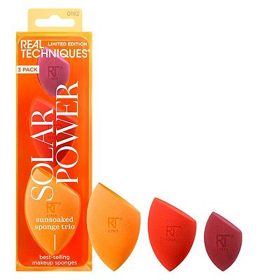 Real Techniques Solar Power Sunsoaked Sponge Trio