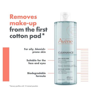 Avène Cleanance Micellar Water for Blemish-Prone Skin 400ml (2)