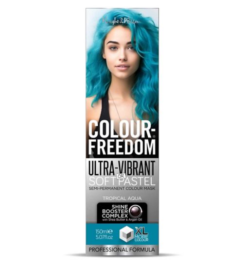 Colour Freedom Tropical Aqua Semi Permanent Hair Dye. 150ml