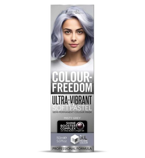 Colour Freedom Misty Grey Semi Permanent Hair Dye. 150ml