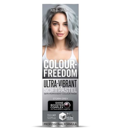 Colour Freedom Storm Grey Semi Permanent Hair Dye. 150ml