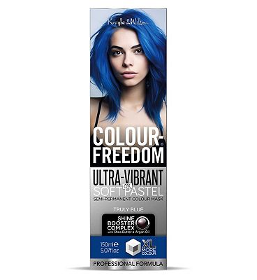 Colour Freedom Truly Blue Semi Permanent Hair Dye. 150ml