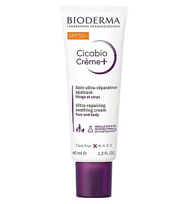 Bioderma Cicabio Ultra Reparing Soothing Cream With SPF50+ 40ml