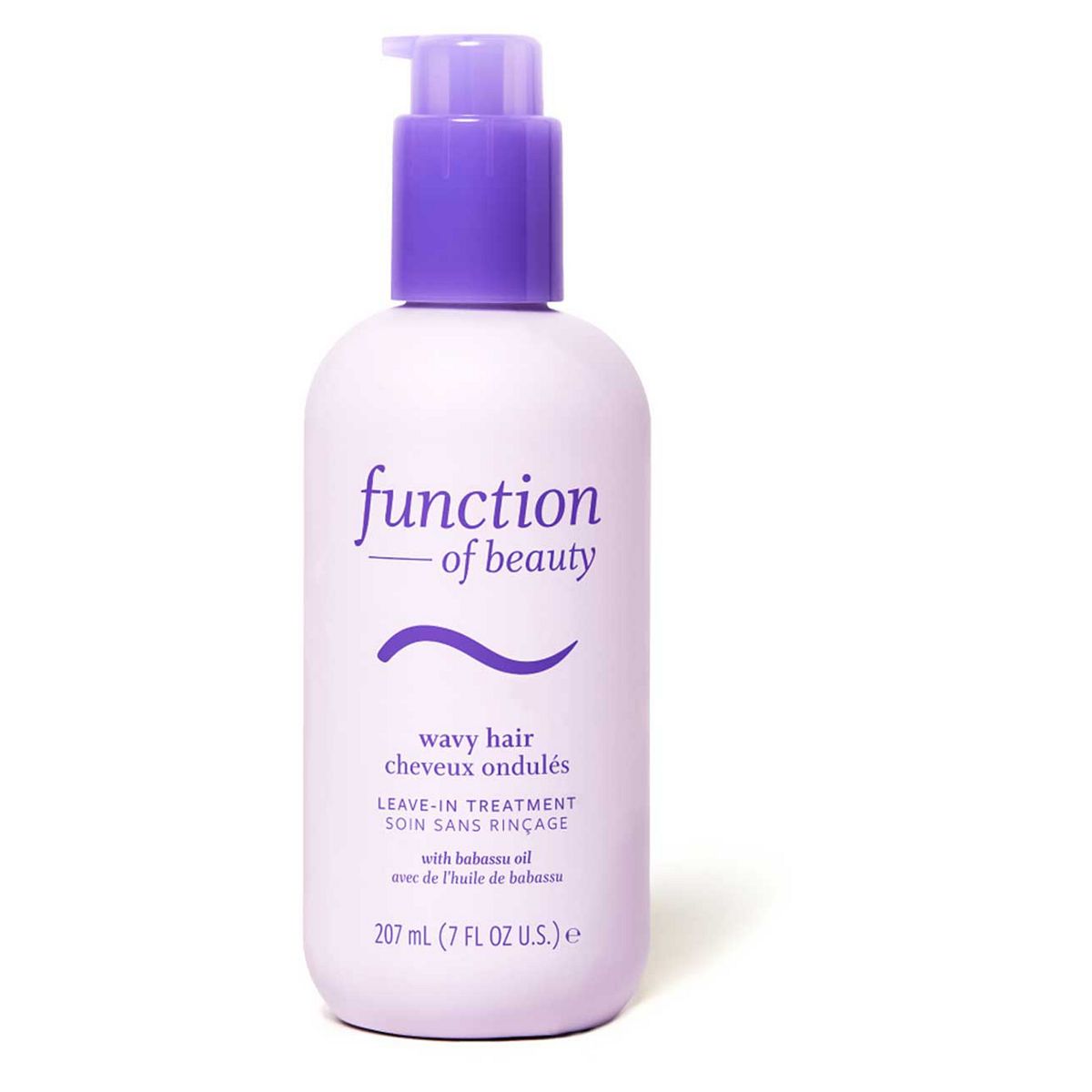 Function of Beauty Wavy Hair Leave-In Treatment Base With Babassu Oil